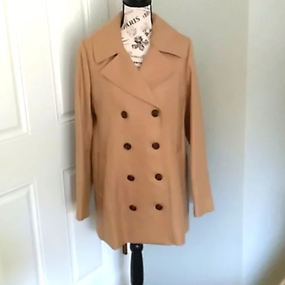 NWT - J. Crew Wool Pea Coat -  Size 8 - Picture 3 of 12